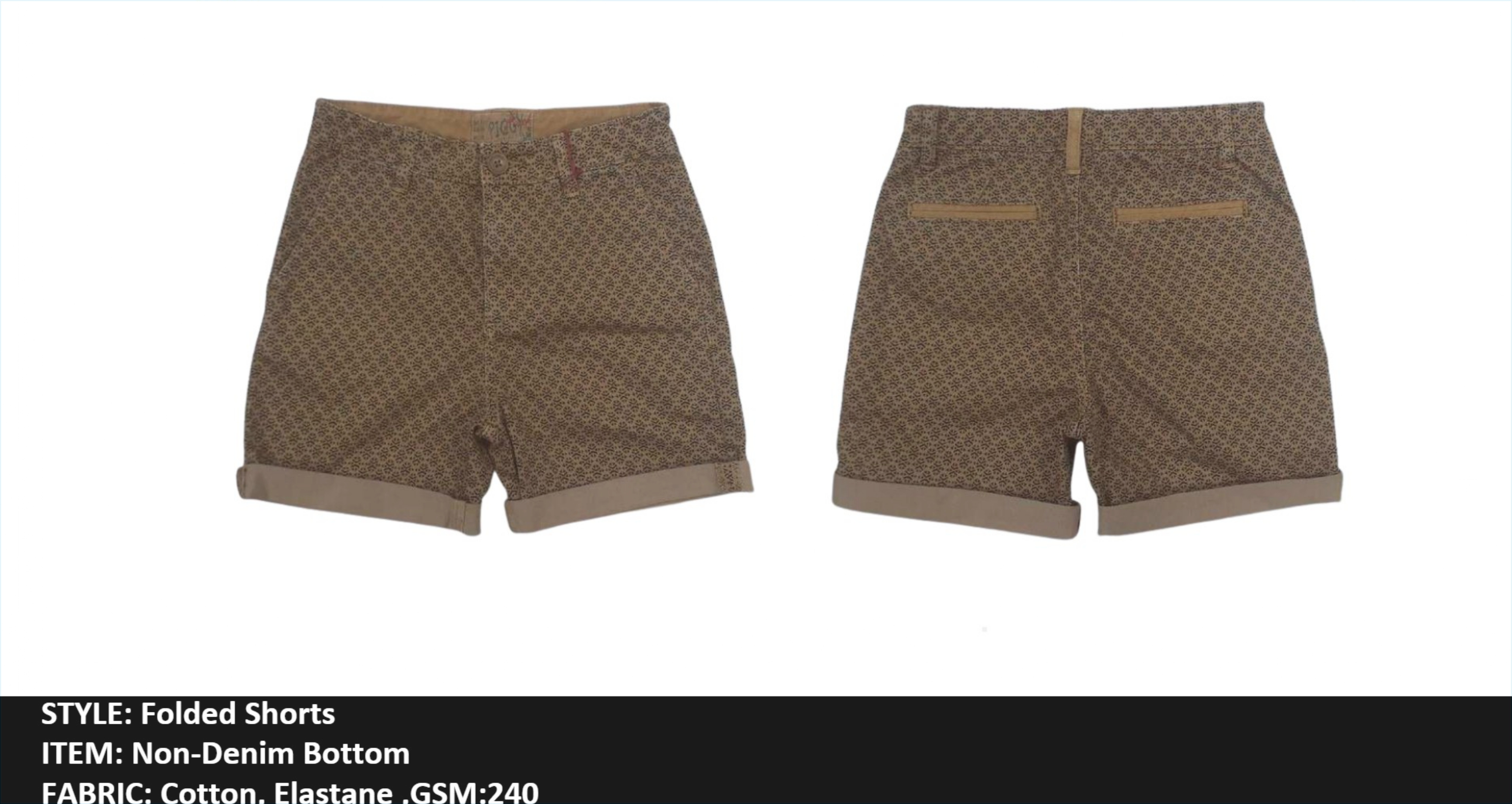 Non-Denim Bottom shorts